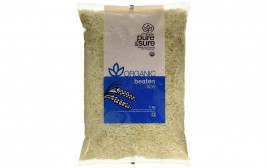 Pure & Sure Organic Beaten Rice   Pack  1 kilogram